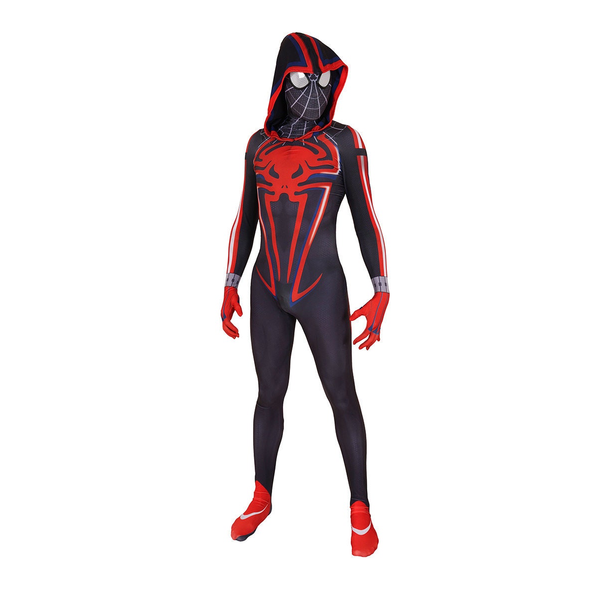 2099 Miles Morales Costume Spider-man Game Cosplay - Etsy