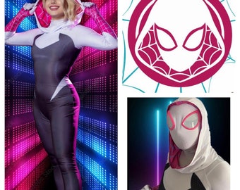 Disfraz de araña fantasma Gwen Stacy Spider Gwen Cosplay
