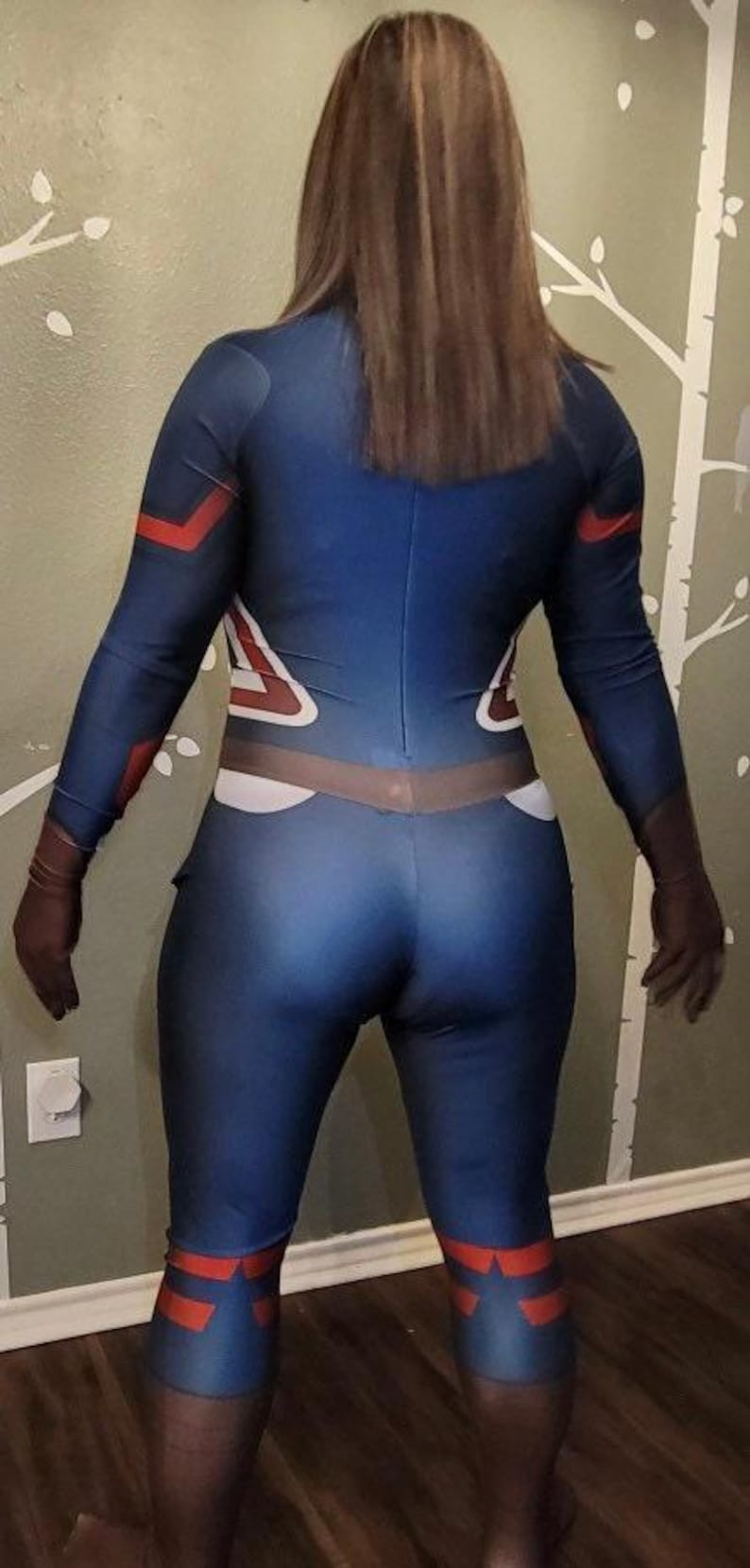 Captain carter costume cosplay captain america peggy carter suit doesn’t include shield image 5