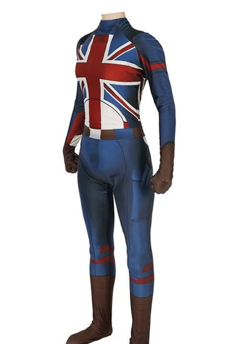 Captain carter costume cosplay captain america peggy carter suit doesn’t include shield image 7