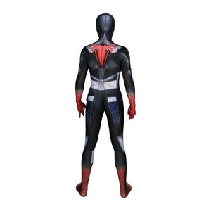 Disfraz de materia programable Miles Morales Spider, traje de cosplay para PS5 para adulto imagen 6