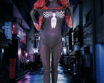 Gwen Stacy Black Venom costume Cosplay