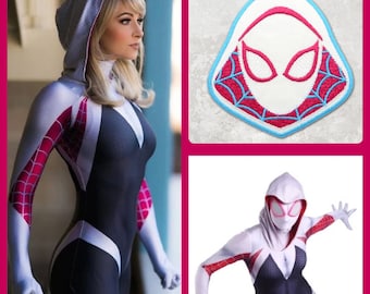 Original Gwen Stacy Spider Gwen ghost spider costume Cosplay