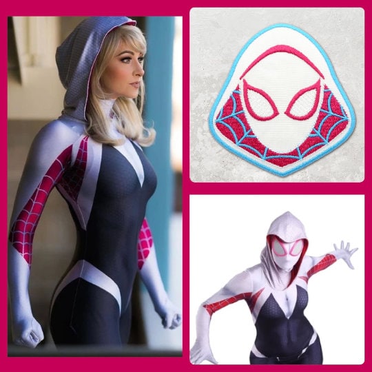 Spider-Girl Anya Corazon Costume Cosplay Bodysuit For Kids Adult For Women