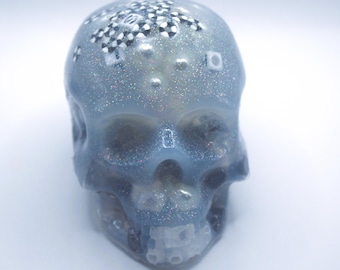 Skull Picking Pad: Bead Fidget for Anxiety Relief