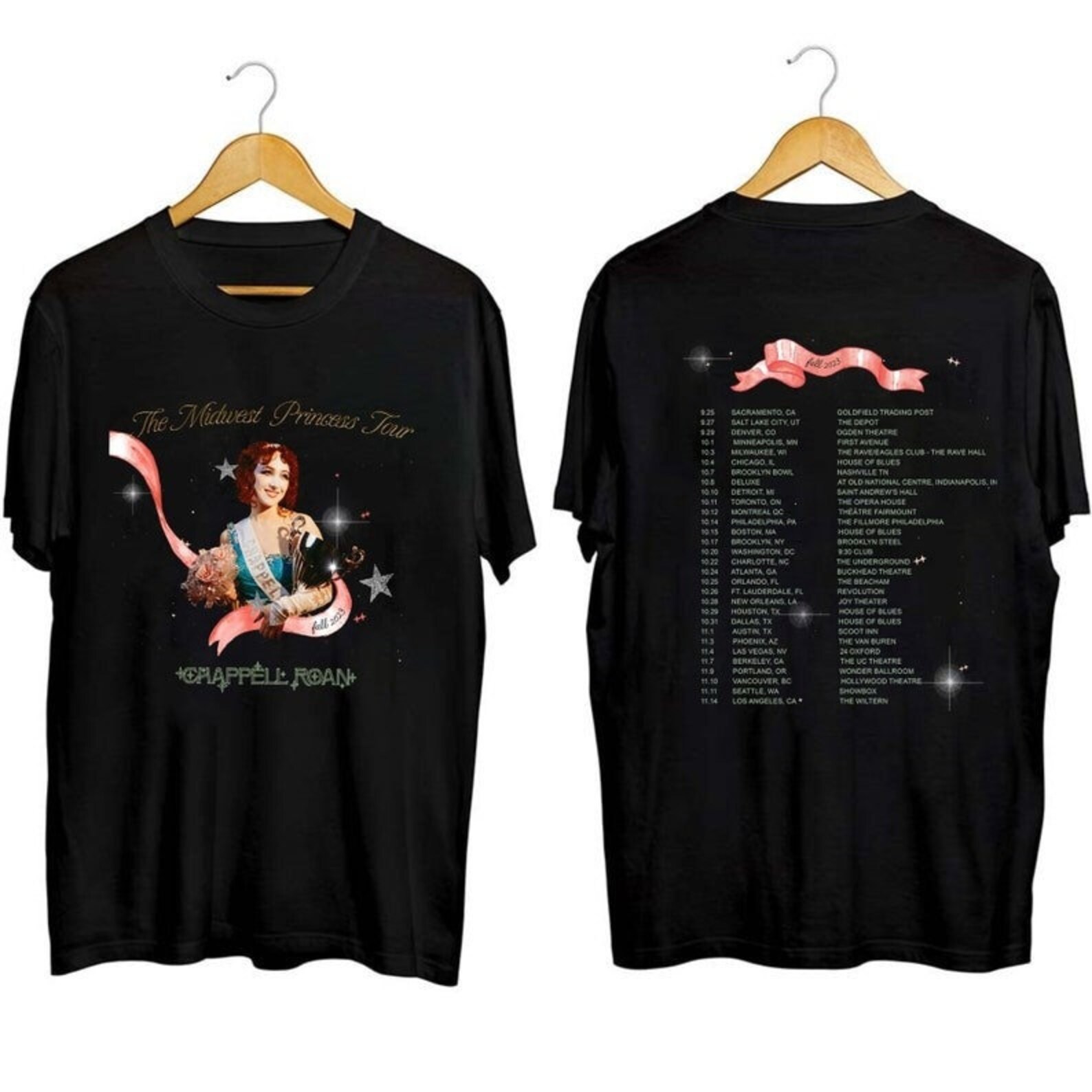 Chappell Roan the Midwest Princess Tour Shirt Chappell Roan - Etsy