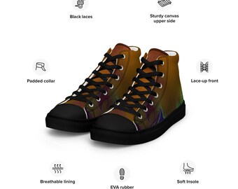 Zapatillas altas de lona para hombre "Autumn Embers V.2"