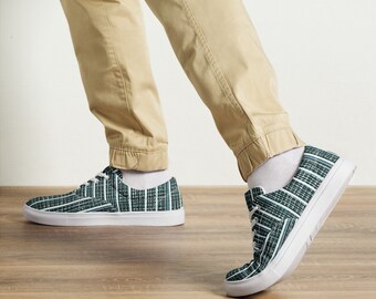 Men’s lace-up canvas shoes "Casual Sunday V. 3"