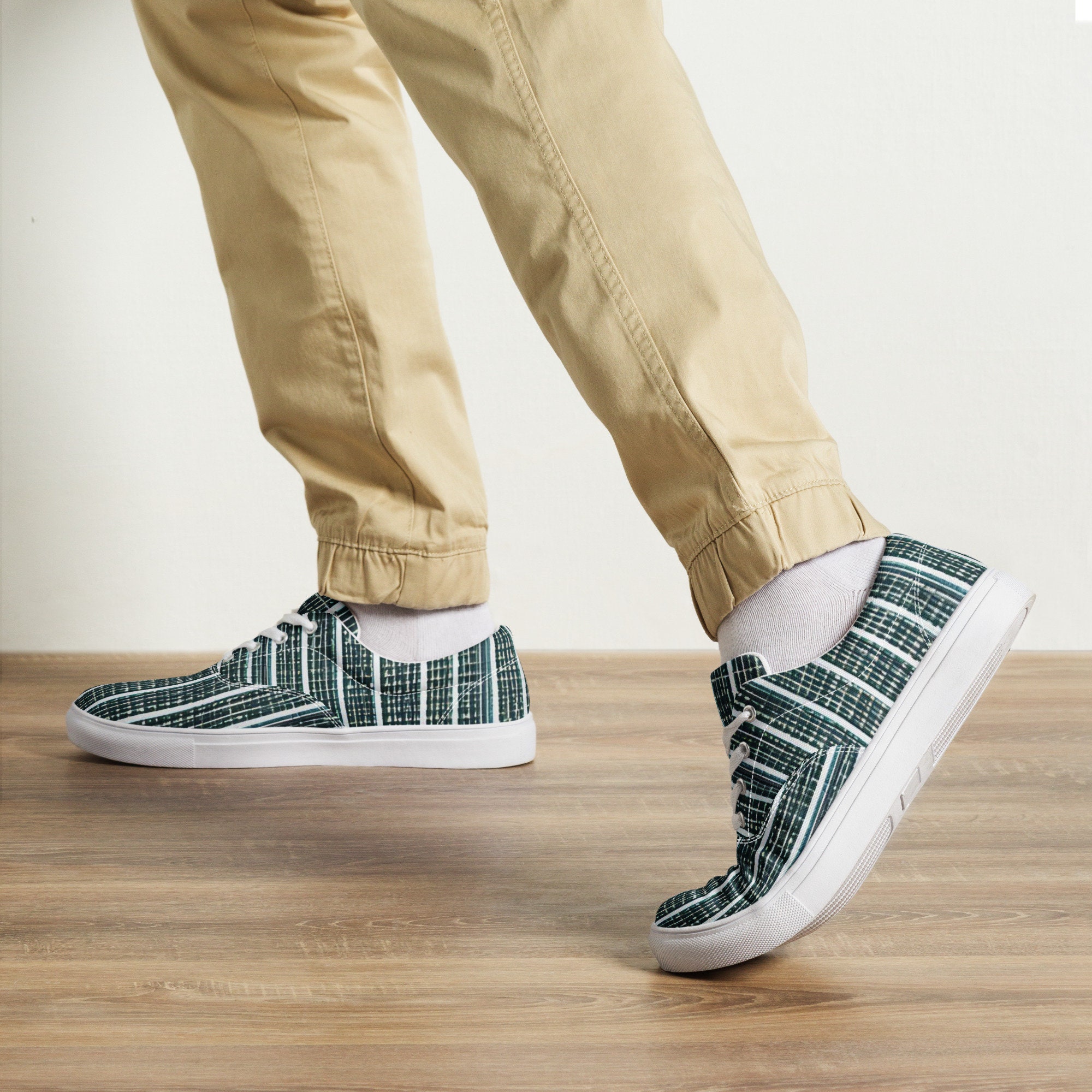 Men's Lace-up Canvas Shoes 