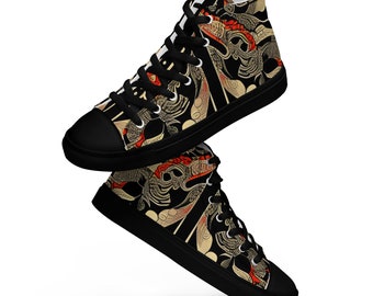 Men’s high top canvas shoes &quot;Láwû&quot;