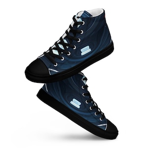 Men's High Top Canvas Shoes 