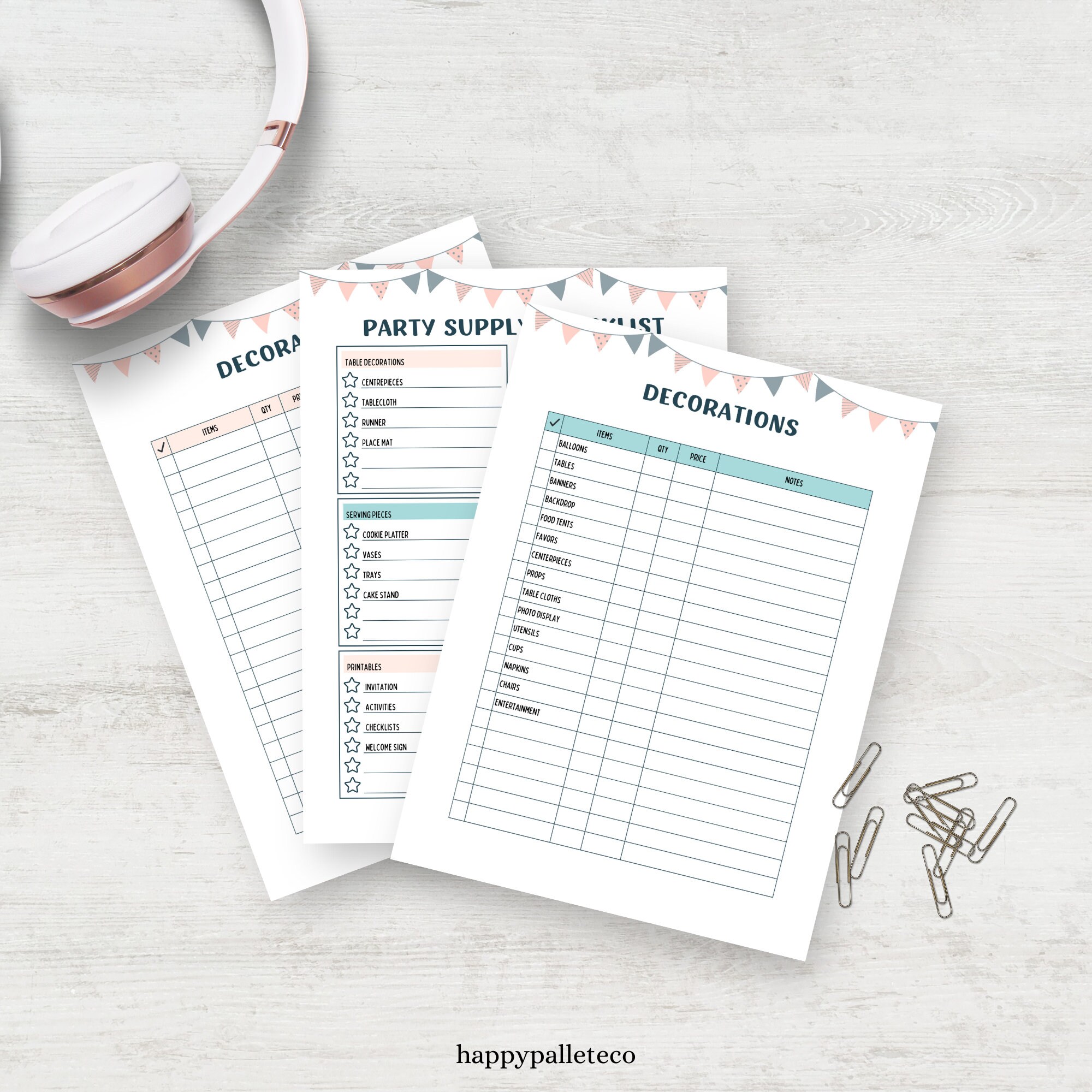 Baby Shower Checklist PDF Baby Shower Planning Checklist for Host Baby ...