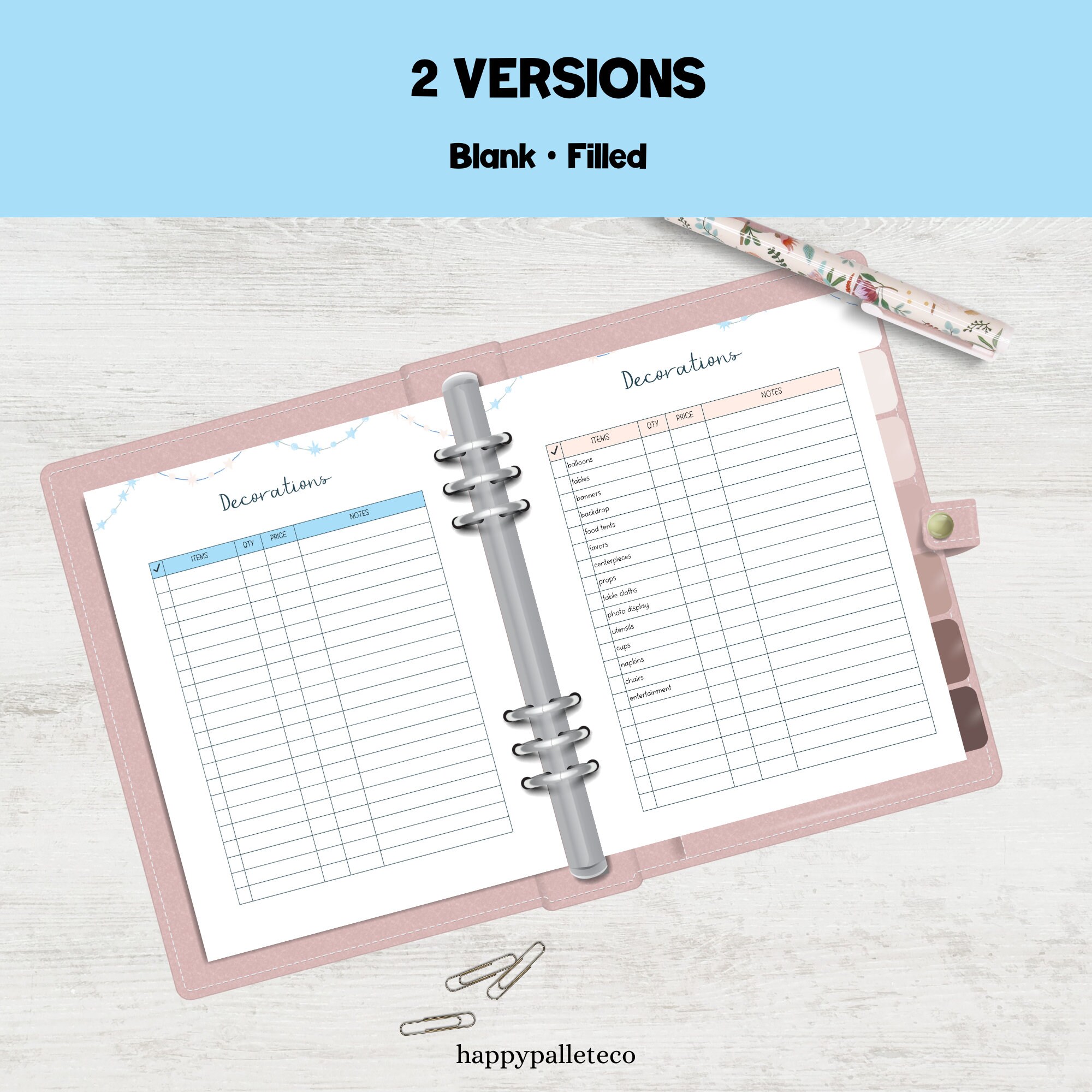 Baby Shower Checklist PDF Baby Shower Planning Checklist for Host Baby ...