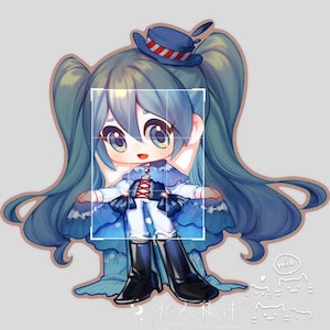 Miku Expo 2024 NA Sticker | Toronto Blue Jay Miku | Vocaloid Merch