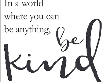 Poduszka „Bądź miły”