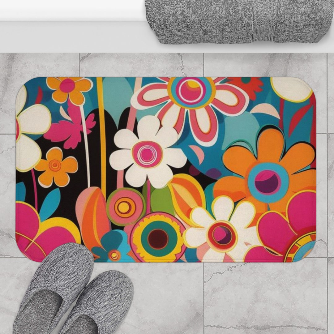 Bath Mat Bathroom Products Matching Bath Mat and Shower Curtain ...