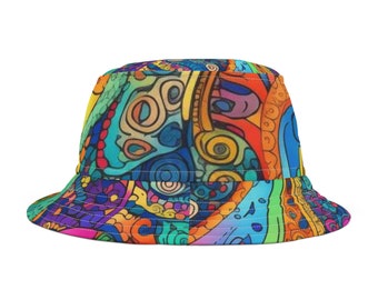 Bucket Hat | Beach Hat | Hat for Him | Shade Hat | Vacation Hat | Unisex Bucket Hat | Funky Hat | Fun Bucket Hat | Cute Bucket Hat | Sun Hat