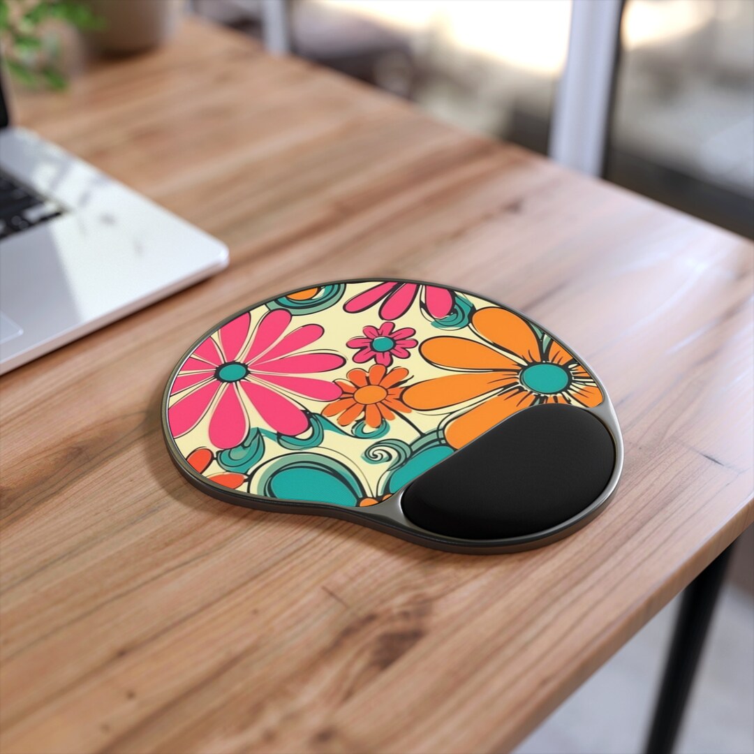 Mouse Pad With Wrist Rest Desk Accessory Computer Mouse Pad Carpal