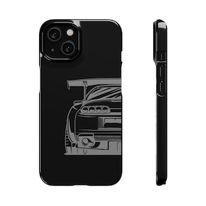 Black Toyota Supra Phone Case