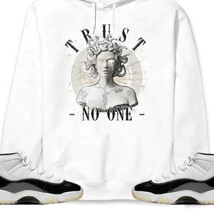 Vintage Jordan 11 Gratitude PNG, Trust No One Medusa PNG, Shirt To Match Sneaker, Baby Gift, Digital Download