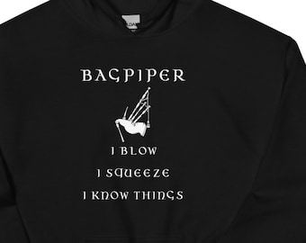 Dmucham, ściskam, wiem rzeczy | Bluza z kapturem z dudami