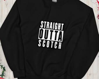 Straight Outta Scotch | Bluza z kapturem Whiskey Humour