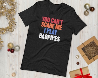 Nie możesz mnie przestraszyć, gram na dudach | Koszulka z humorem o grze na dudach