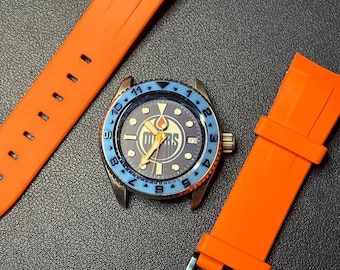 Zegarek Edmonton Oilers z logo SKX | Pasek silikonowy