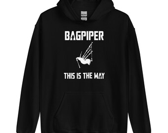 Bagpiper - This is The Way | Bluza z kapturem z humorem i piszczałką