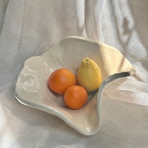 Wabi Sabi Abstract Ceramic Bowl