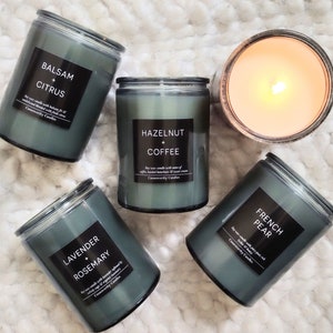 Soy Wax Candles - Donates to Animal Rescue! High Quality - Clean Burning - Handcrafted - Non-Toxic - Glass Jars - Causeworthy Candles