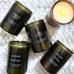 Soy Wax Candles - Donates to Animal Rescue! High Quality - Clean Burning - Handcrafted - Non-Toxic - Glass Jars - Causeworthy Candles