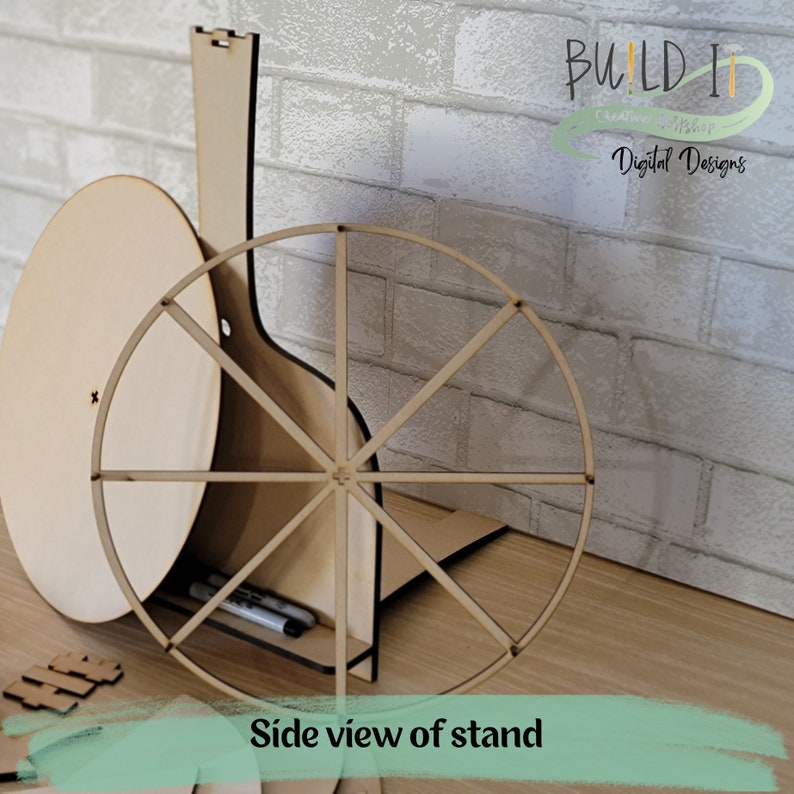 Spinning Prize Wheel Laser Cut Design Digital File Etsy UK