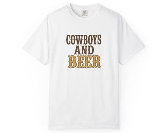 Cowboys and Beer Oversized T-shirt