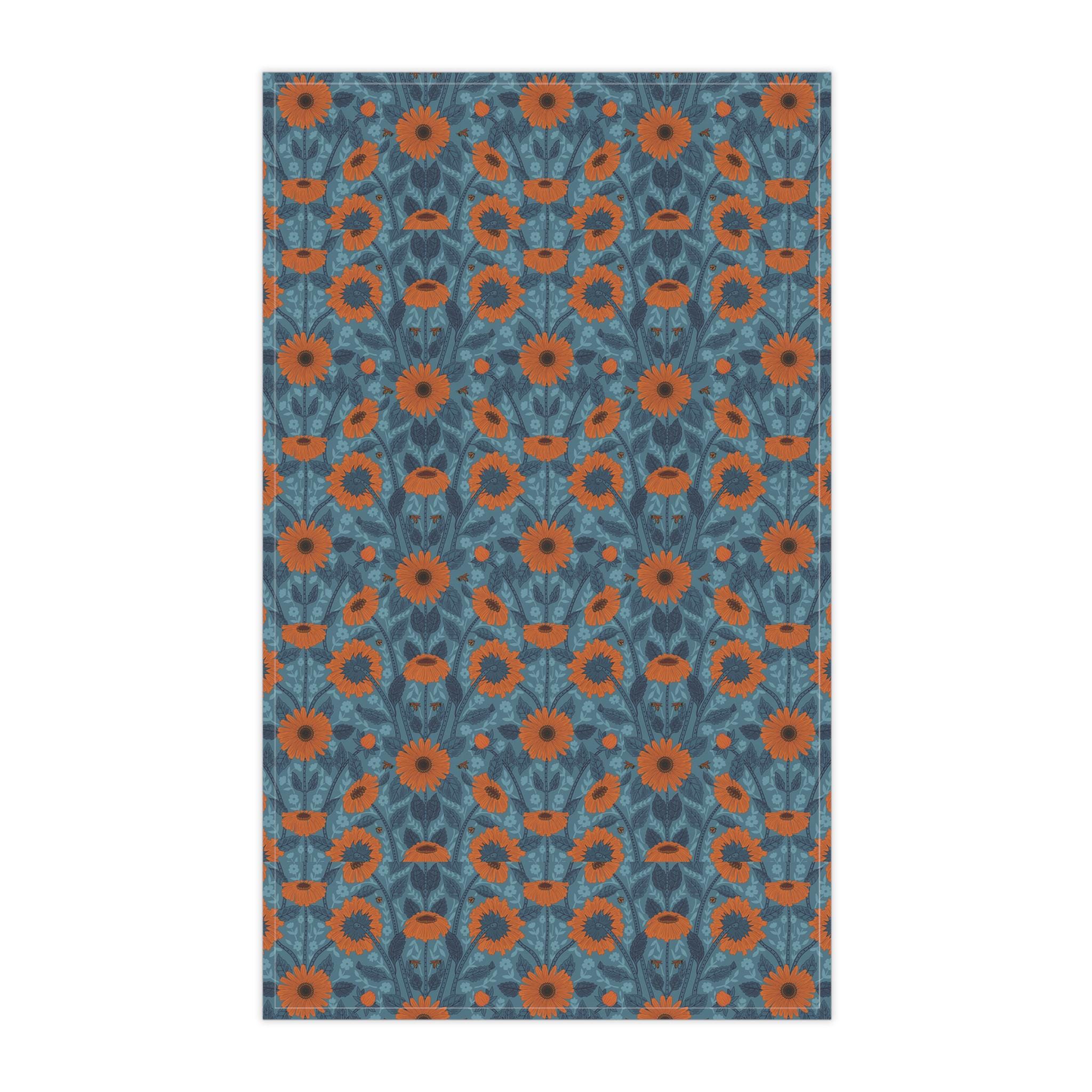 Charming Floral Tea Towels for Kitchen Decor, Gift for