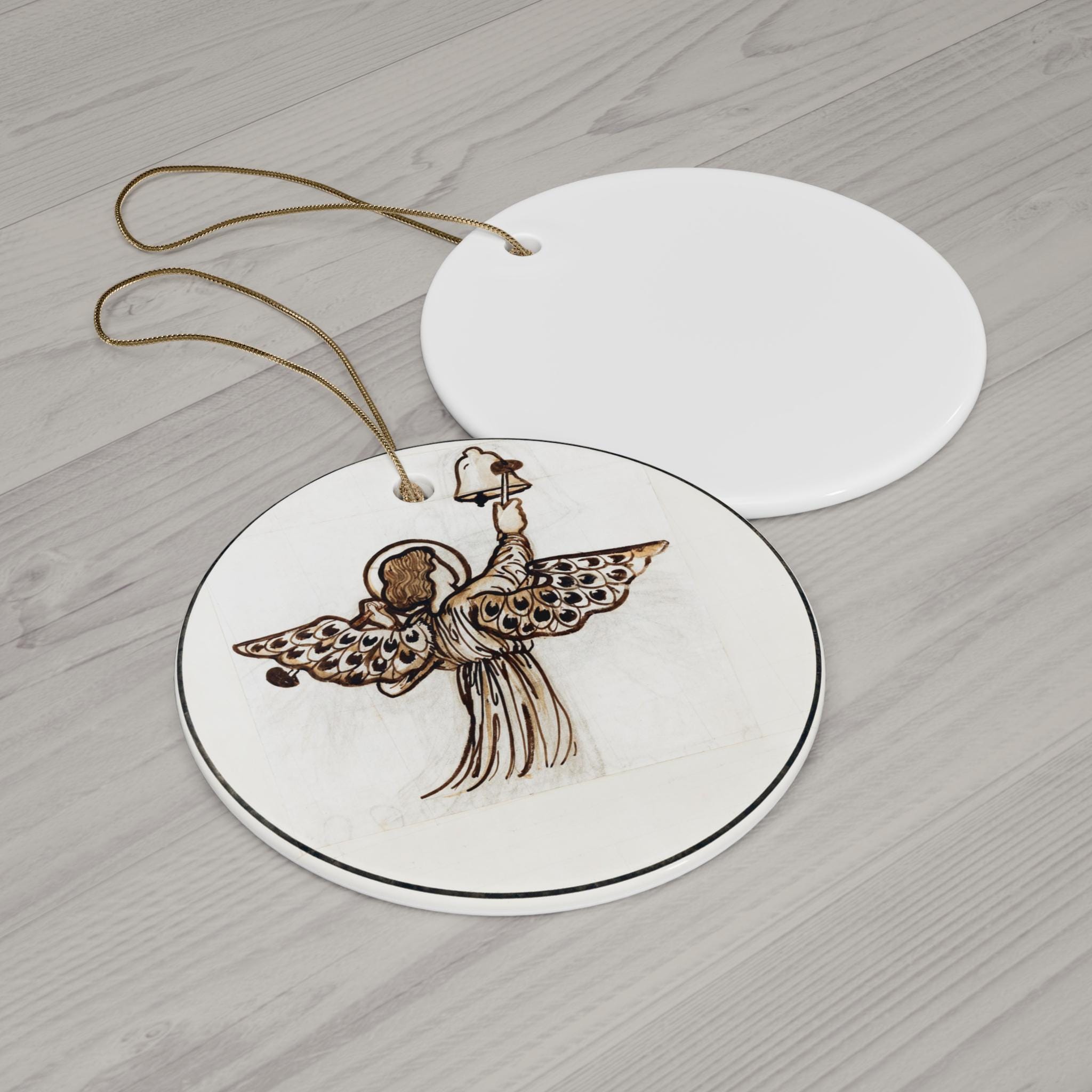 Bell Ringing Angel Angel Ringing Bell in Heaven - Personalized Gift - Vintage Christmas ...