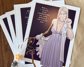 The Locked Tomb - Ianthe Print
