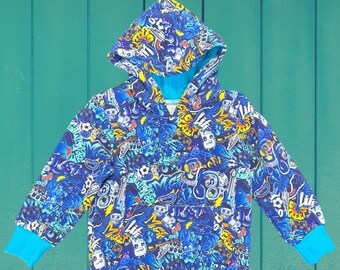 Urban Graffiti Hoodie - Size 2