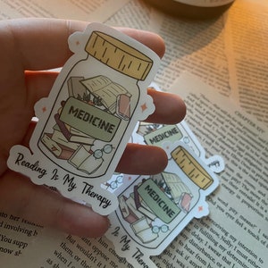 Reading is my therapy