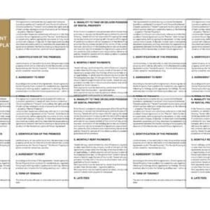 Forfait locatif propriétaire | Formulaires et lettres | Kit de gestion immobilière en location | Word de modèle modifiable | Téléchargement instantané