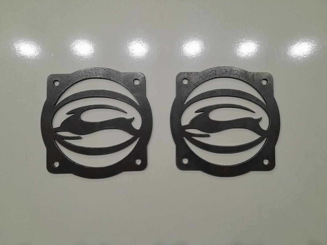 Lowrider Hydraulics Pump Backing Plates Impala Logo Etsy
