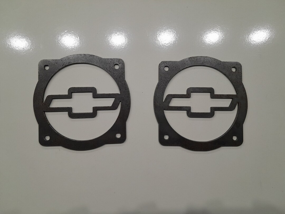 Lowrider Hydraulics Pump Backing Plates Chevy Logo Etsy