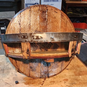 Bourbon barrel shelf