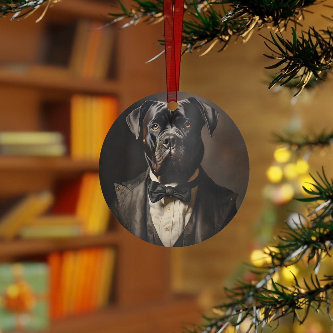 Cane Corso Ornament, Cane Corso Gifts, Cane Corso Art Gifts, Round