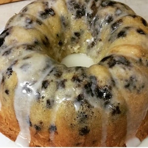 Torta al limone e mirtilli / Bundt Cake