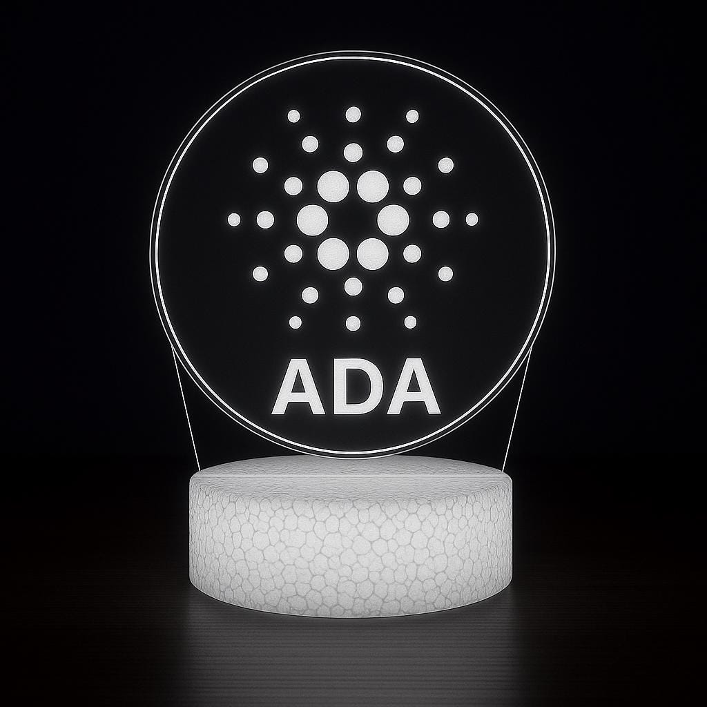 Cardano ADA Crypto LEDランプ：16色のゲーマールーム装飾 - Etsy 日本