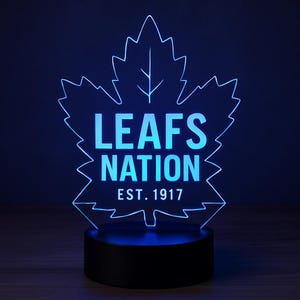 Toronto Maple Leafs LED Lamp Leafsnation Version