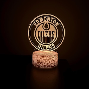 Edmonton Oilers LED Lamp