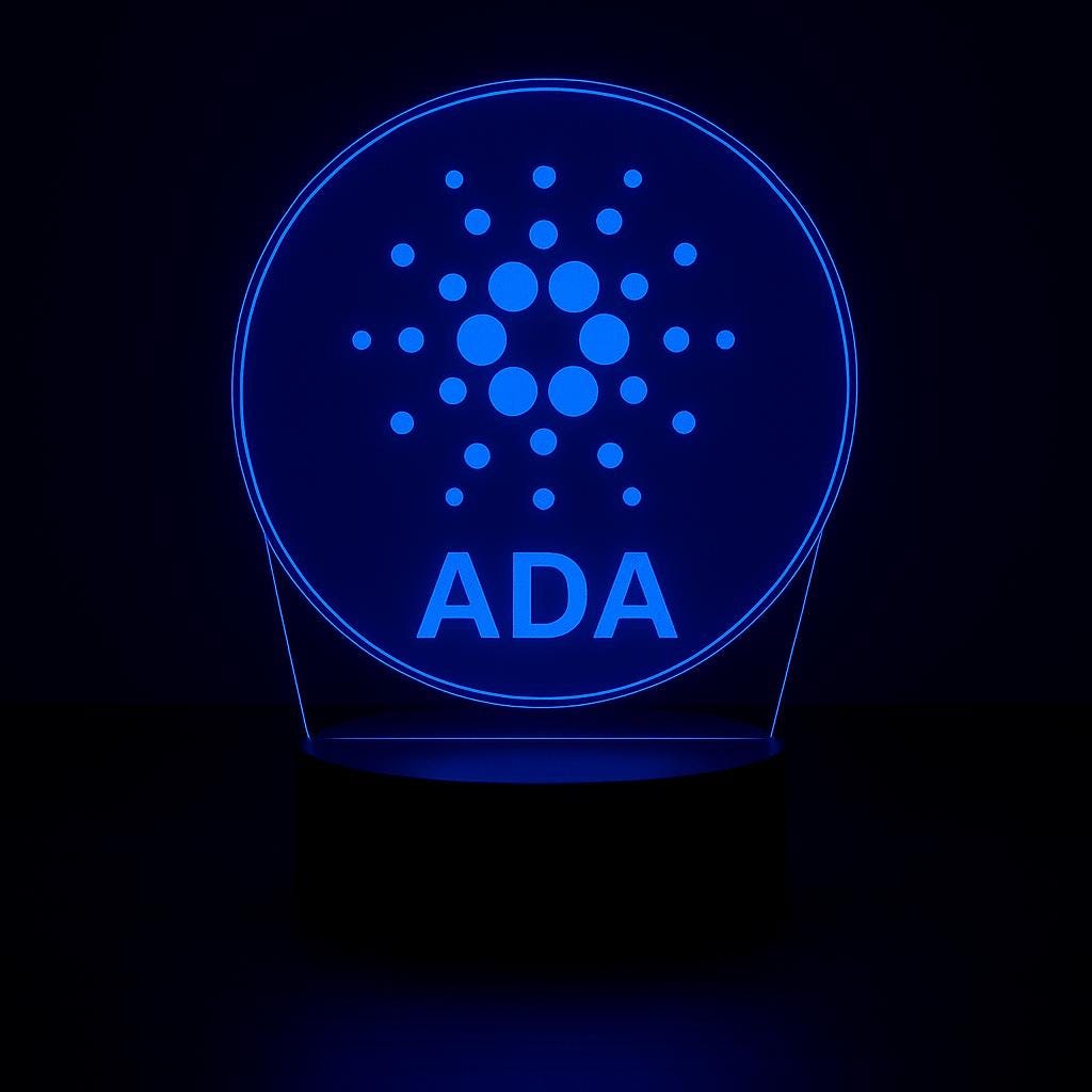 Cardano ADA Crypto LEDランプ：16色のゲーマールーム装飾 - Etsy 日本