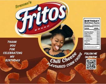 Aangepaste Fritos Chili Kaas Snackzak